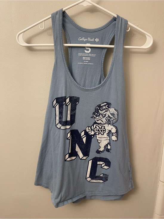 Tops - College Vault UNC Light Blue Racerback Tank